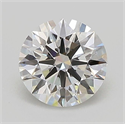 Lab Grown Diamond 1.05 Carats, Round with Ideal Cut, D Color, VS1 Clarity and Certified by IGI
