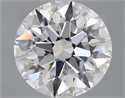 Lab Grown Diamond 1.16 Carats, Round with Excellent Cut, D Color, VS2 Clarity and Certified by GIA