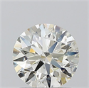 Natural Diamond 1.01 Carats, Round with Excellent Cut, K Color, SI2 Clarity and Certified by GIA