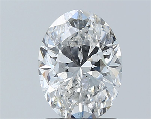 Picture of Natural Diamond 1.50 Carats, Oval with  Cut, E Color, SI2 Clarity and Certified by GIA