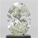 Natural Diamond 1.04 Carats, Oval with  Cut, L Color, SI1 Clarity and Certified by GIA