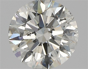 Picture of Natural Diamond 0.90 Carats, Round with Excellent Cut, J Color, SI2 Clarity and Certified by GIA