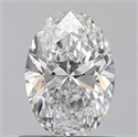 Diamante Natural 0.60 quilates, Ovalado , Color D, claridad VVS1 y certificado GIA