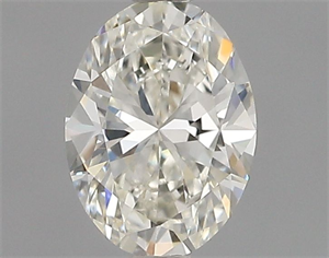 Picture of Natural Diamond 0.50 Carats, Oval with  Cut, J Color, VVS1 Clarity and Certified by GIA