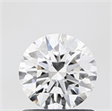 Lab Grown Diamond 0.81 Carats, Round with Ideal Cut, D Color, VS1 Clarity and Certified by IGI