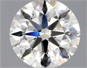 Diamante Natural 0.63 quilates, Redondo , Color I, claridad VVS2 y certificado GIA