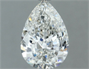 Diamante Natural 1.00 quilates, De pera , Color H, claridad VS2 y certificado GIA
