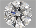 Natural Diamond 0.80 Carats, Round with Excellent Cut, G Color, I1 Clarity and Certified by GIA