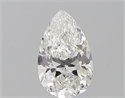 Diamante Natural 0.70 quilates, De pera , Color E, claridad VVS1 y certificado GIA