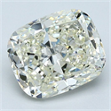 Natural Diamond 2.09 Carats, Cushion with  Cut, L Color, VVS2 Clarity and Certified by GIA
