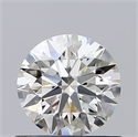 Natural Diamond 0.70 Carats, Round with Excellent Cut, J Color, VS1 Clarity and Certified by GIA