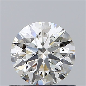 Picture of Natural Diamond 0.70 Carats, Round with Excellent Cut, J Color, VS1 Clarity and Certified by GIA