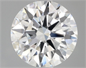 Lab Grown Diamond 2.02 Carats, Round with Ideal Cut, E Color, VVS2 Clarity and Certified by IGI