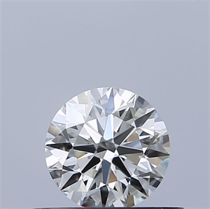 Picture of Natural Diamond 0.42 Carats, Round with Excellent Cut, F Color, VVS2 Clarity and Certified by IGI