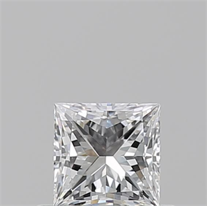 Foto Diamante Natural 0.50 quilates, Princesa , Color E, claridad VS1 y certificado GIA de