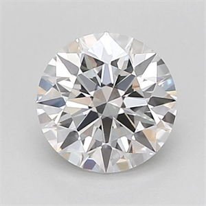 Picture of Lab Grown Diamond 1.03 Carats, Round with Ideal Cut, D Color, VVS2 Clarity and Certified by IGI