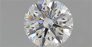 Foto Diamante Natural 0.50 quilates, Redondo , Color F, claridad VVS2 y certificado IGI de