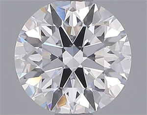 Picture of Lab Grown Diamond 1.04 Carats, Round with Ideal Cut, D Color, VVS2 Clarity and Certified by IGI