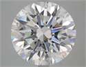 Lab Grown Diamond 7.06 Carats, Round with Ideal Cut, G Color, VS2 Clarity and Certified by IGI