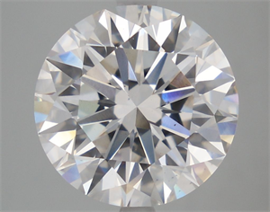 Picture of Lab Grown Diamond 7.06 Carats, Round with Ideal Cut, G Color, VS2 Clarity and Certified by IGI