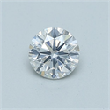 Diamante Natural 0.50 quilates, Redondo , Color F, claridad SI2 y certificado GIA
