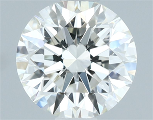 Picture of Natural Diamond 0.90 Carats, Round with Excellent Cut, I Color, VS1 Clarity and Certified by IGI