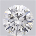 Lab Grown Diamond 1.51 Carats, Round with Excellent Cut, D Color, VS1 Clarity and Certified by IGI