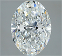 Diamante Natural 2.21 quilates, Ovalado , Color F, claridad VS2 y certificado GIA