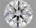 Del inventario de diamantes de laboratorio, 1.05 quilates, Redondo , Color D, claridad VVS2 y certificado IGI