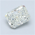 Diamante Natural 1.20 quilates, Radiante , Color J, claridad VS1 y certificado GIA
