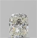 Diamante Natural 0.70 quilates, Del cojín , Color J, claridad VVS1 y certificado GIA