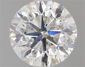 Picture of Natural Diamond 0.80 Carats, Round with Very Good Cut, E Color, SI2 Clarity and Certified by IGI