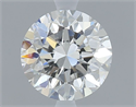Diamante Natural 0.70 quilates, Redondo , Color F, claridad VVS1 y certificado IGI