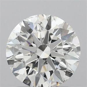 Picture of Natural Diamond 1.12 Carats, Round with Excellent Cut, I Color, SI2 Clarity and Certified by GIA