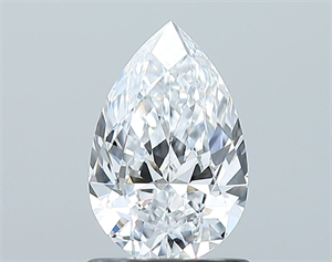 Foto Diamante Natural 1.01 quilates, De pera , Color D, claridad VS1 y certificado GIA de