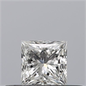 Natural Diamond 0.25 Carats, Princess with  Cut, G Color, VS1 Clarity and Certified by GIA