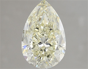 Picture of Natural Diamond 2.01 Carats, Pear with  Cut, L Color, SI1 Clarity and Certified by IGI