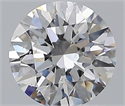 Natural Diamond 1.01 Carats, Round with Excellent Cut, E Color, SI2 Clarity and Certified by GIA