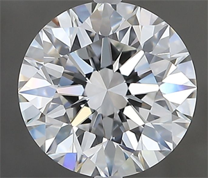 Picture of Natural Diamond 2.20 Carats, Round with Excellent Cut, F Color, VVS2 Clarity and Certified by GIA
