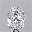 Diamante Natural 1.20 quilates, Ovalado , Color D, claridad SI1 y certificado GIA