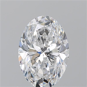 Foto Diamante Natural 1.20 quilates, Ovalado , Color D, claridad SI1 y certificado GIA de