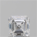 Diamante Natural 1.02 quilates, Asscher , Color D, claridad SI1 y certificado GIA