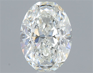 Picture of Natural Diamond 0.50 Carats, Oval with  Cut, G Color, IF Clarity and Certified by GIA