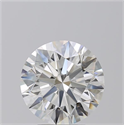 Diamante Natural 4.01 quilates, Redondo , Color F, claridad VVS1 y certificado GIA