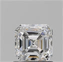 Diamante Natural 1.01 quilates, Asscher , Color E, claridad VS1 y certificado GIA