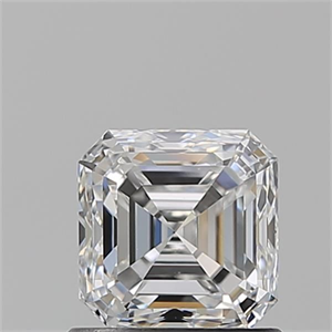 Foto Diamante Natural 1.01 quilates, Asscher , Color E, claridad VS1 y certificado GIA de