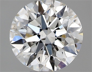 Picture of Natural Diamond 0.41 Carats, Round with Excellent Cut, E Color, SI1 Clarity and Certified by GIA