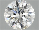 Del inventario de diamantes de laboratorio, 2.45 quilates, Redondo , Color E, claridad VS1 y certificado IGI