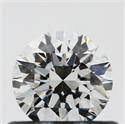 Diamante Natural 0.46 quilates, Redondo , Color F, claridad VVS2 y certificado GIA