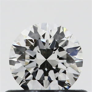 Foto Diamante Natural 0.46 quilates, Redondo , Color F, claridad VVS2 y certificado GIA de